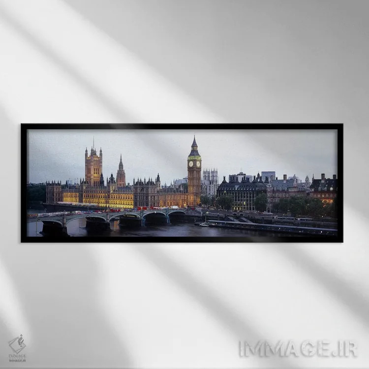 تابلو دکوراتیو City Of Westminster, London, England, United Kingdom,کا… اثر پانورامیک ایمجز - نمای قابدار مشکی