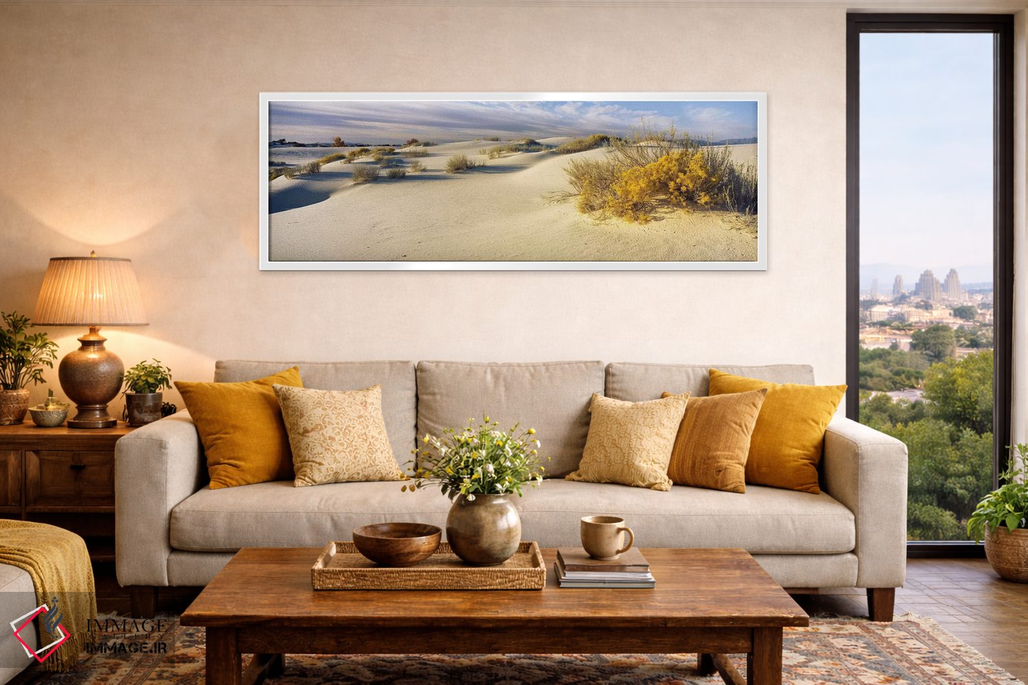 تابلو دکوراتیو White Sands National Monument, Tularosa Basin, New Mexi… اثر پانورامیک ایمجز - D5W