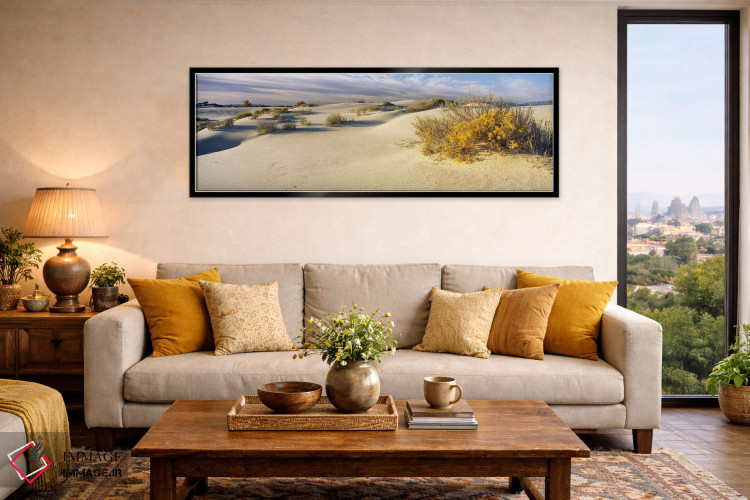 تابلو دکوراتیو White Sands National Monument, Tularosa Basin, New Mexi… اثر پانورامیک ایمجز - D6B