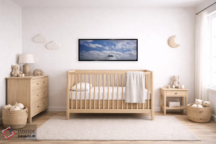 تابلو دکوراتیو Boeing 747,کابین خلبان، بوئینگ ۷۴۷ اثر پانورامیک ایمجز - D5B