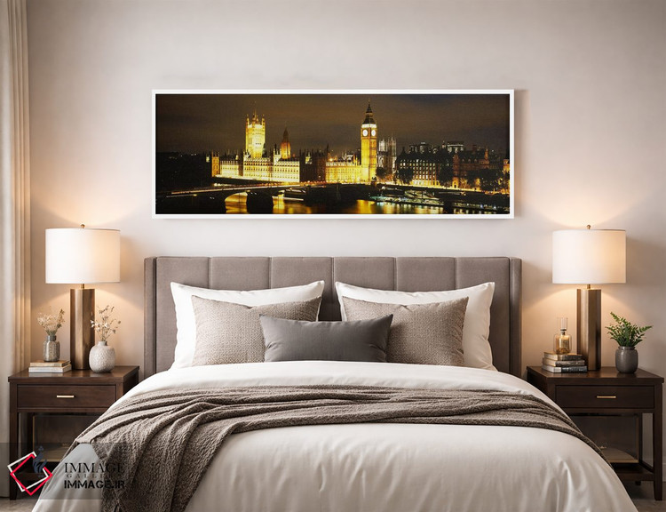 تابلو دکوراتیو City Of Westminster, London, England,کاخ وست مینستر در… اثر پانورامیک ایمجز - D3W