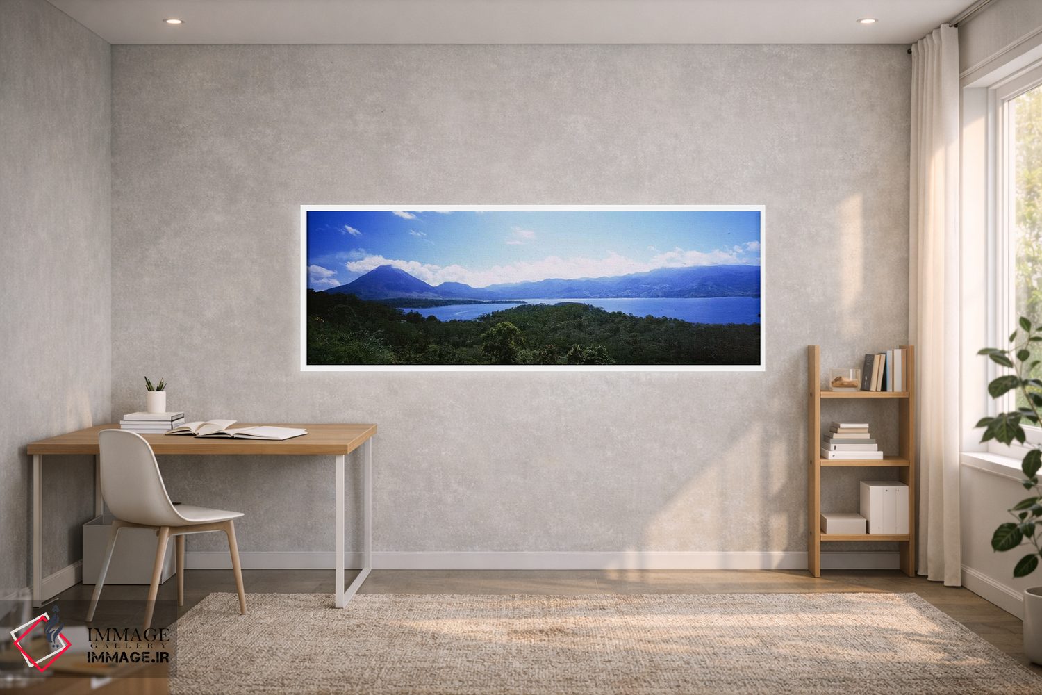 تابلو دکوراتیو Alajuela Province, Costa Rica,چشم انداز گرمسیری با کوه… اثر پانورامیک ایمجز - D1W