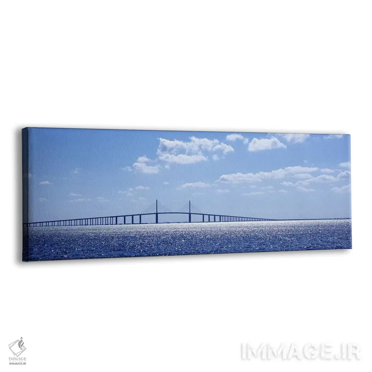 تابلو دکوراتیو Sunshine Skyway Bridge, Tampa Bay, Florida, USA,پل روی… اثر پانورامیک ایمجز - نمای پرسپکتیو محصول