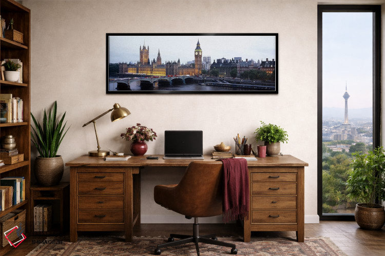 تابلو دکوراتیو City Of Westminster, London, England, United Kingdom,کا… اثر پانورامیک ایمجز - D3B