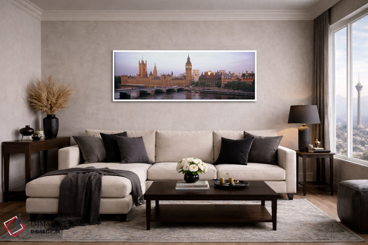 تابلو دکوراتیو City Of Westminster, London, England, United Kingdom,کا… اثر پانورامیک ایمجز - D4W