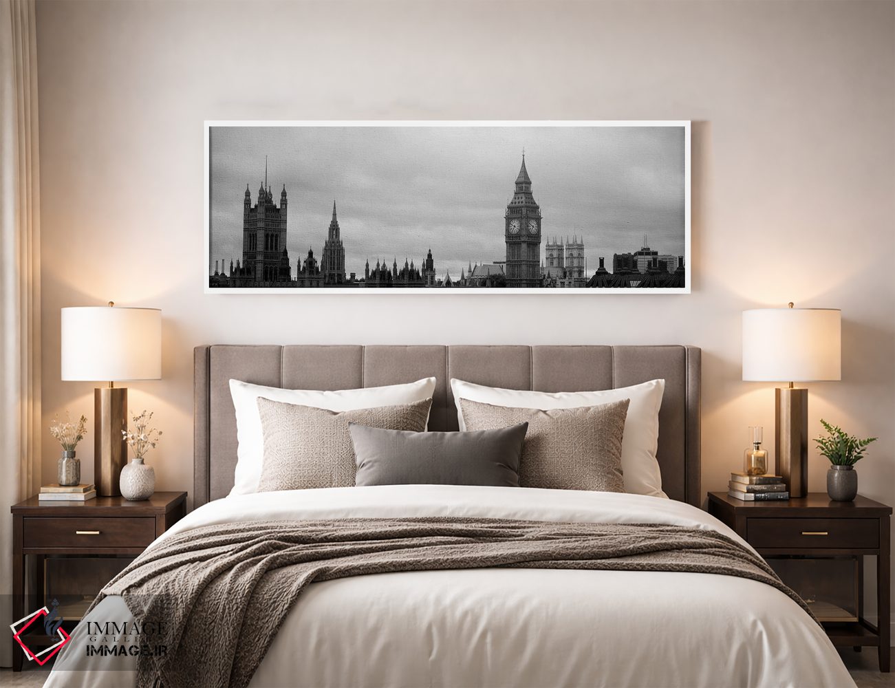 تابلو دکوراتیو City Of Westminster, London, England,معماری گوتیک سیاه… اثر پانورامیک ایمجز - D5W