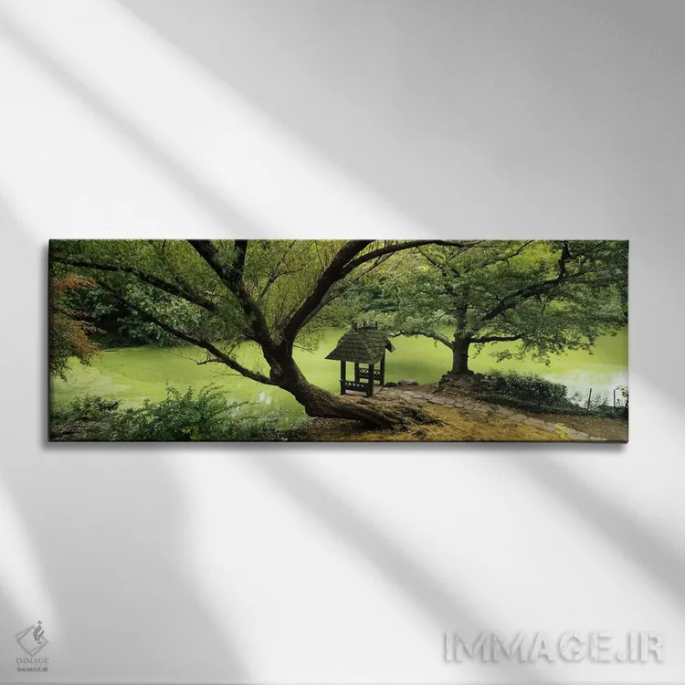 تابلو دکوراتیو Wagner Cove, Central Park, New York City, New York, USA… اثر پانورامیک ایمجز - نمای روبهرو روی دیوار