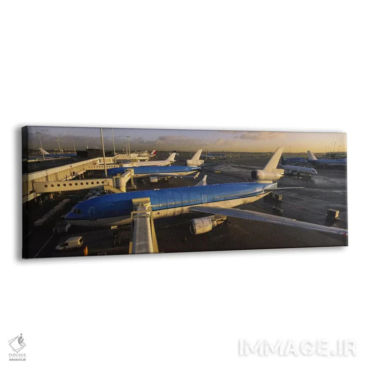 تابلو دکوراتیو Amsterdam Airport Schiphol, North Holland, Netherlands… اثر پانورامیک ایمجز - نمای پرسپکتیو محصول