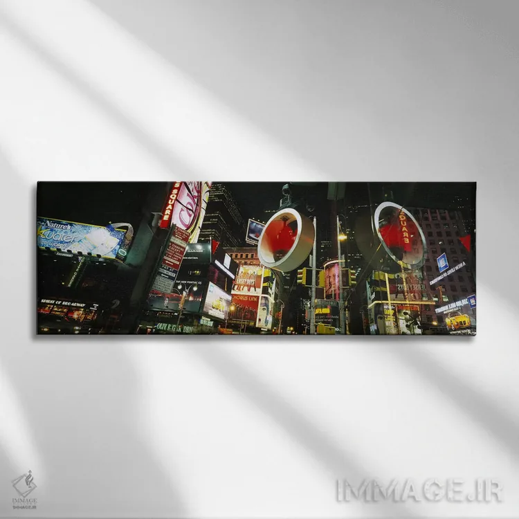 تابلو دکوراتیو Times Square, Manhattan, New York City, New York State… اثر پانورامیک ایمجز - نمای روبهرو روی دیوار