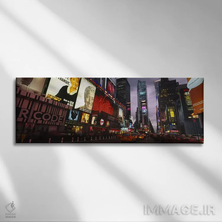 تابلو دکوراتیو Times Square, Manhattan, New York City, New York State… اثر پانورامیک ایمجز - نمای روبهرو روی دیوار