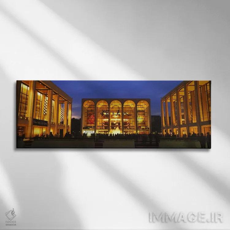 تابلو دکوراتیو Lincoln Center, Manhattan, New York City, New York Stat… اثر پانورامیک ایمجز - نمای روبهرو روی دیوار