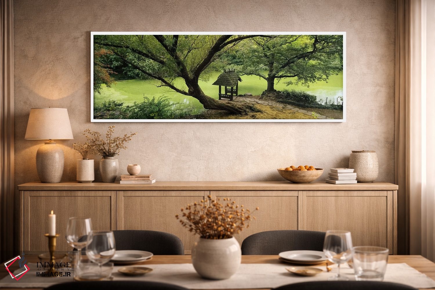 تابلو دکوراتیو Wagner Cove, Central Park, New York City, New York, USA… اثر پانورامیک ایمجز - D1W