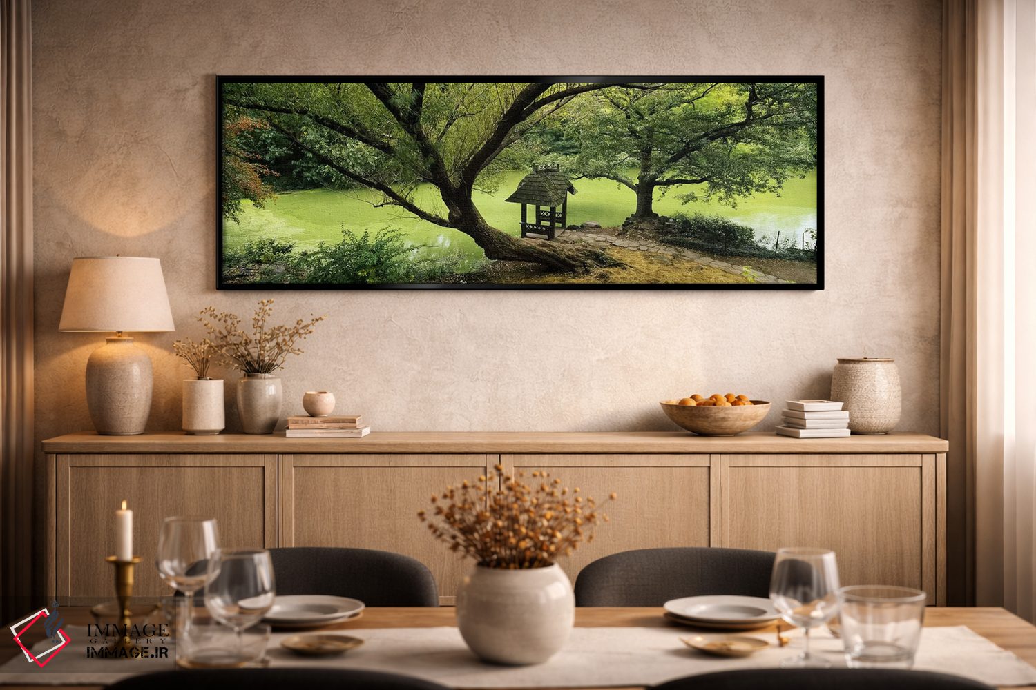 تابلو دکوراتیو Wagner Cove, Central Park, New York City, New York, USA… اثر پانورامیک ایمجز - D2B