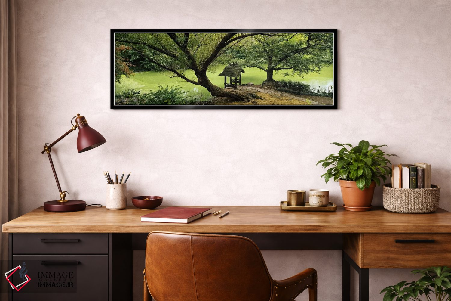 تابلو دکوراتیو Wagner Cove, Central Park, New York City, New York, USA… اثر پانورامیک ایمجز - D3B