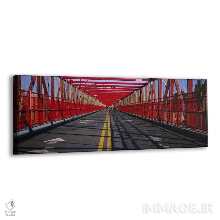 تابلو دکوراتیو Williamsburg Bridge, New York City, New York State, USA… اثر پانورامیک ایمجز - نمای پرسپکتیو محصول