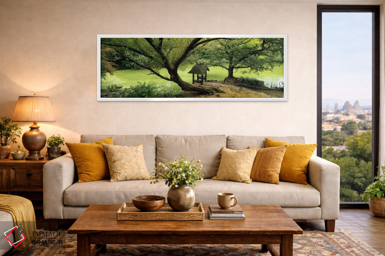 تابلو دکوراتیو Wagner Cove, Central Park, New York City, New York, USA… اثر پانورامیک ایمجز - D5W