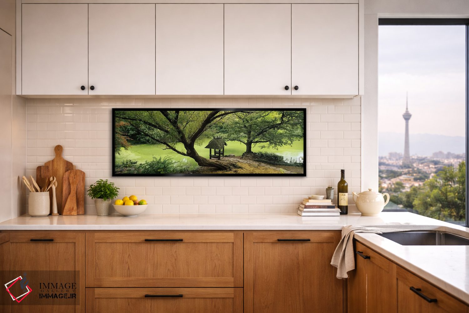 تابلو دکوراتیو Wagner Cove, Central Park, New York City, New York, USA… اثر پانورامیک ایمجز - D6B