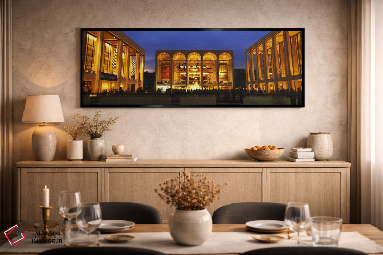 تابلو دکوراتیو Lincoln Center, Manhattan, New York City, New York Stat… اثر پانورامیک ایمجز - D1B