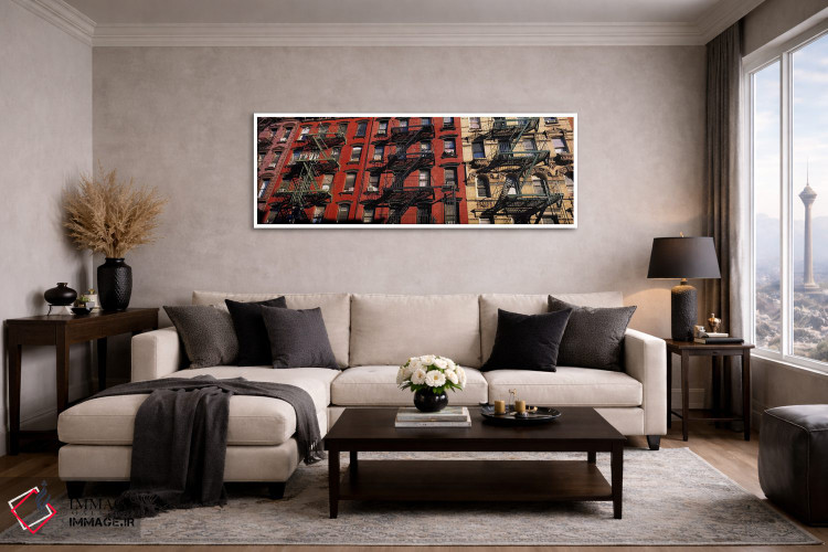 تابلو دکوراتیو Little Italy, Lower Manhattan, New York City, New York… اثر پانورامیک ایمجز - D4W