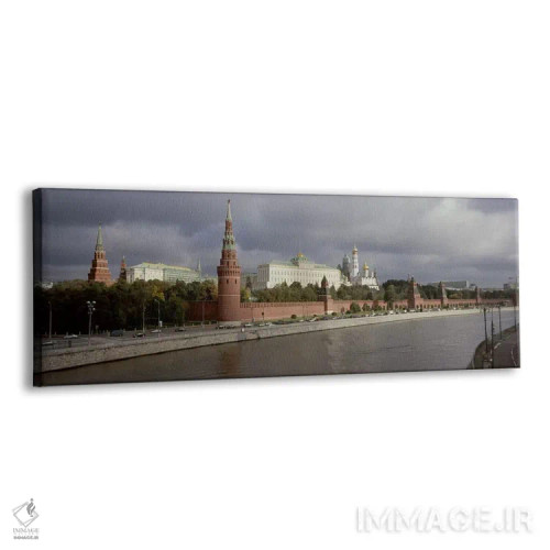 تابلو دکوراتیو Grand Kremlin Palace, Moskva River, Moscow, Russia,ساخت… اثر پانورامیک ایمجز - نمای پرسپکتیو محصول