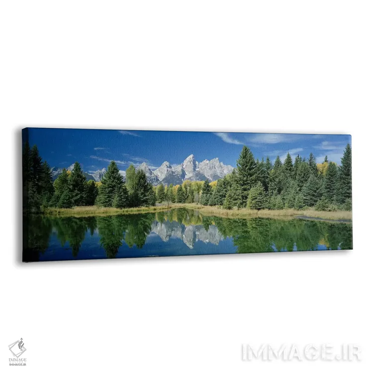 تابلو دکوراتیو Schwabacher's Landing, Grand Teton National Park, Wyomi… اثر پانورامیک ایمجز - نمای پرسپکتیو محصول