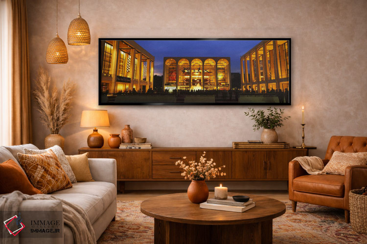تابلو دکوراتیو Lincoln Center, Manhattan, New York City, New York Stat… اثر پانورامیک ایمجز - D6B