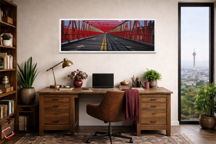 تابلو دکوراتیو Williamsburg Bridge, New York City, New York State, USA… اثر پانورامیک ایمجز - D1W