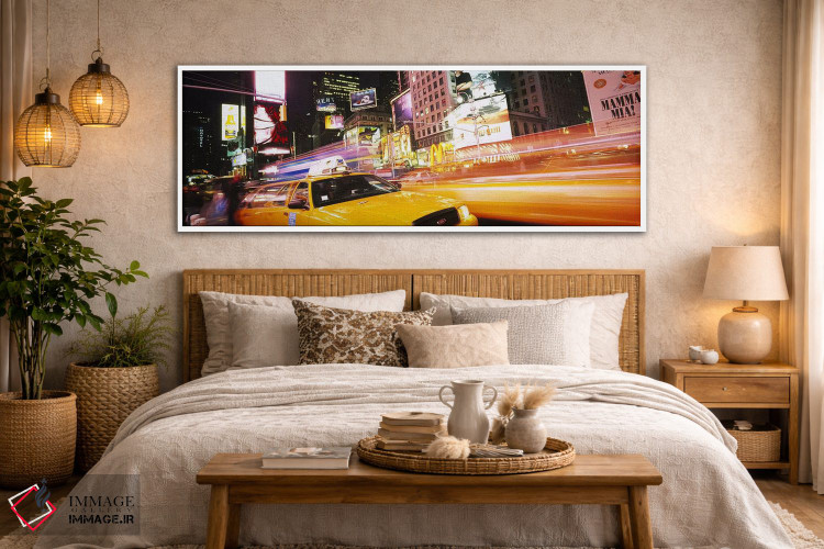 تابلو دکوراتیو Times Square, Manhattan, New York City, New York, USA,ح… اثر پانورامیک ایمجز - D4W