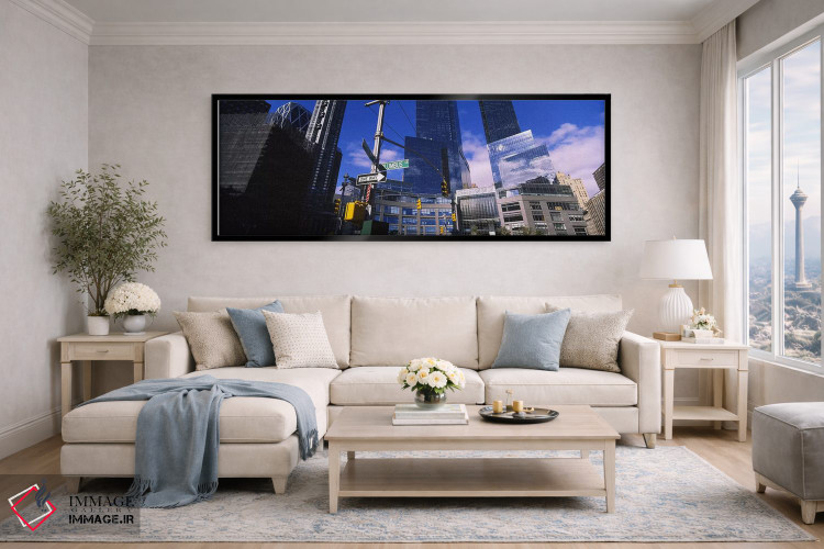 تابلو دکوراتیو Columbus Circle, Manhattan, New York City, New York Sta… اثر پانورامیک ایمجز - D6B