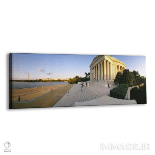 تابلو دکوراتیو Potomac River, Washington DC, USA,بنای یادبود کنار رودخ… اثر پانورامیک ایمجز - نمای پرسپکتیو محصول