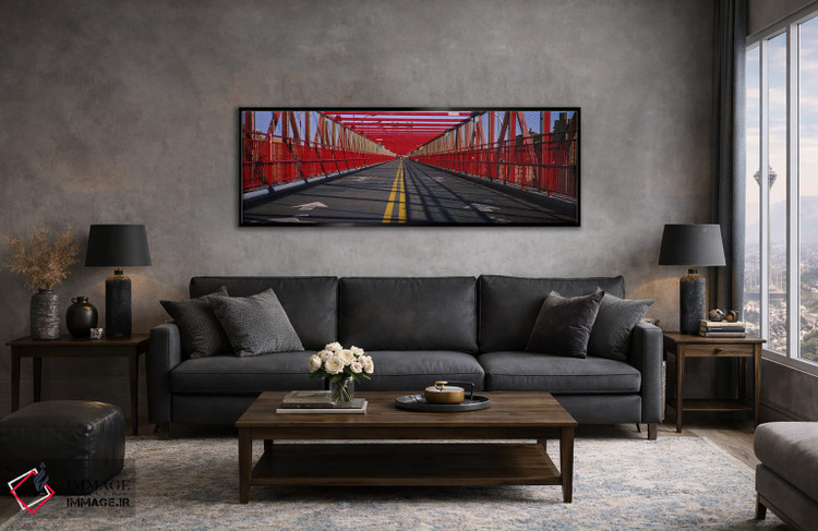 تابلو دکوراتیو Williamsburg Bridge, New York City, New York State, USA… اثر پانورامیک ایمجز - D6B