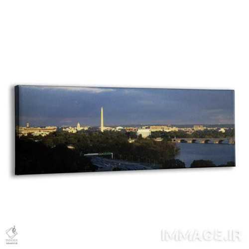 تابلو دکوراتیو Potomac River, Washington DC, USA,نمای زاویه بالا از یا… اثر پانورامیک ایمجز - نمای پرسپکتیو محصول