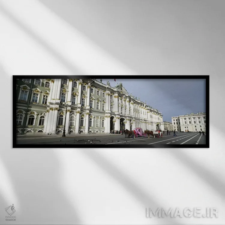 تابلو دکوراتیو State Hermitage Museum, Winter Palace, Palace Square, S… اثر پانورامیک ایمجز - نمای قابدار مشکی