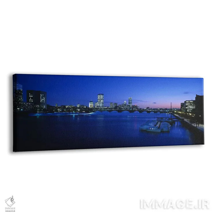 تابلو دکوراتیو Charles River, Boston, Massachusetts, USA,ساختمان های ر… اثر پانورامیک ایمجز - نمای پرسپکتیو محصول