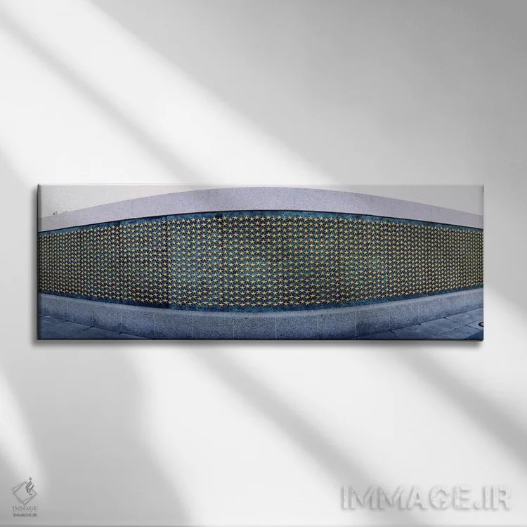 تابلو دکوراتیو National World War II Memorial, Washington DC, USA,ستار… اثر پانورامیک ایمجز - نمای روبهرو روی دیوار