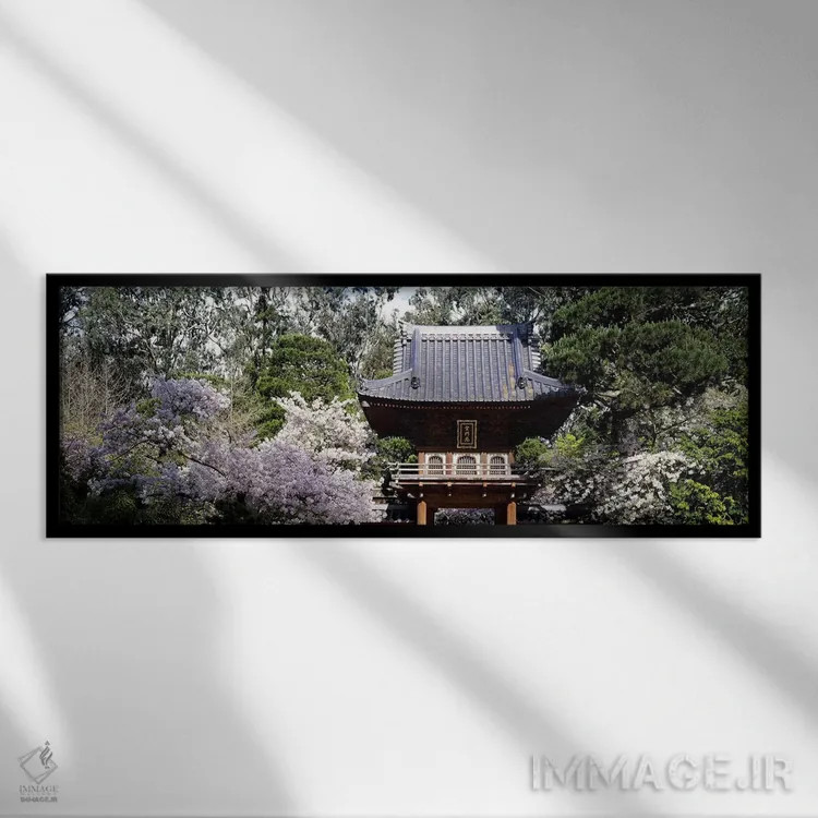 تابلو دکوراتیو Golden Gate Park, San Francisco, California, USA,نمای ز… اثر پانورامیک ایمجز - نمای قابدار مشکی