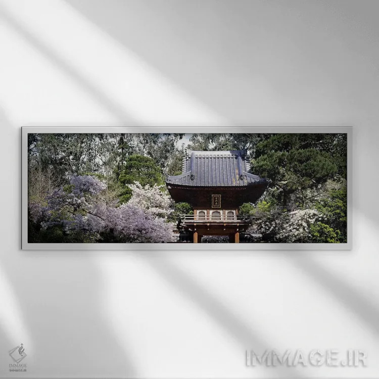 تابلو دکوراتیو Golden Gate Park, San Francisco, California, USA,نمای ز… اثر پانورامیک ایمجز - نمای قابدار سفید