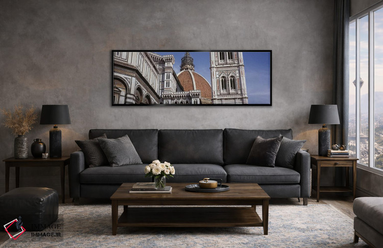 تابلو دکوراتیو Duomo Santa Maria Del Fiore, Florence, Tuscany, Italy,ن… اثر پانورامیک ایمجز - D6B