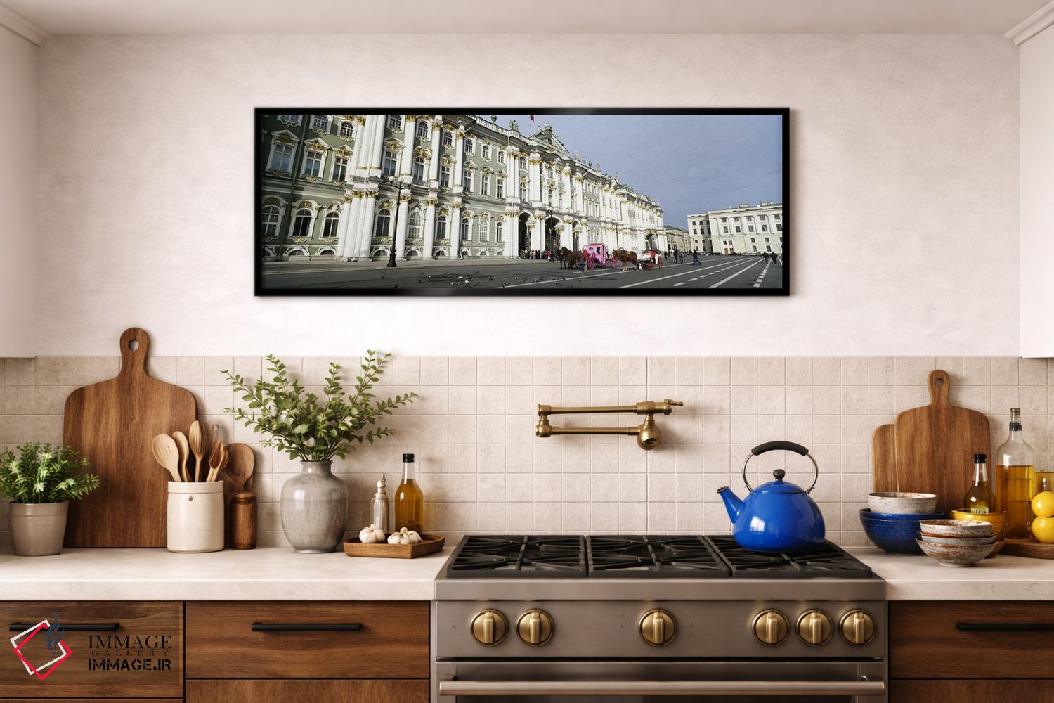 تابلو دکوراتیو State Hermitage Museum, Winter Palace, Palace Square, S… اثر پانورامیک ایمجز - D2B