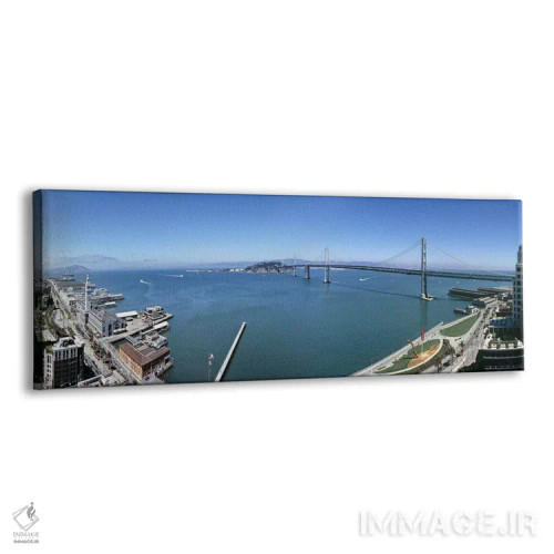 تابلو دکوراتیو Golden Gate Bridge, San Francisco Bay, San Francisco, C… اثر پانورامیک ایمجز - نمای پرسپکتیو محصول