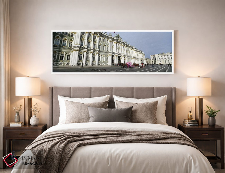 تابلو دکوراتیو State Hermitage Museum, Winter Palace, Palace Square, S… اثر پانورامیک ایمجز - D3W