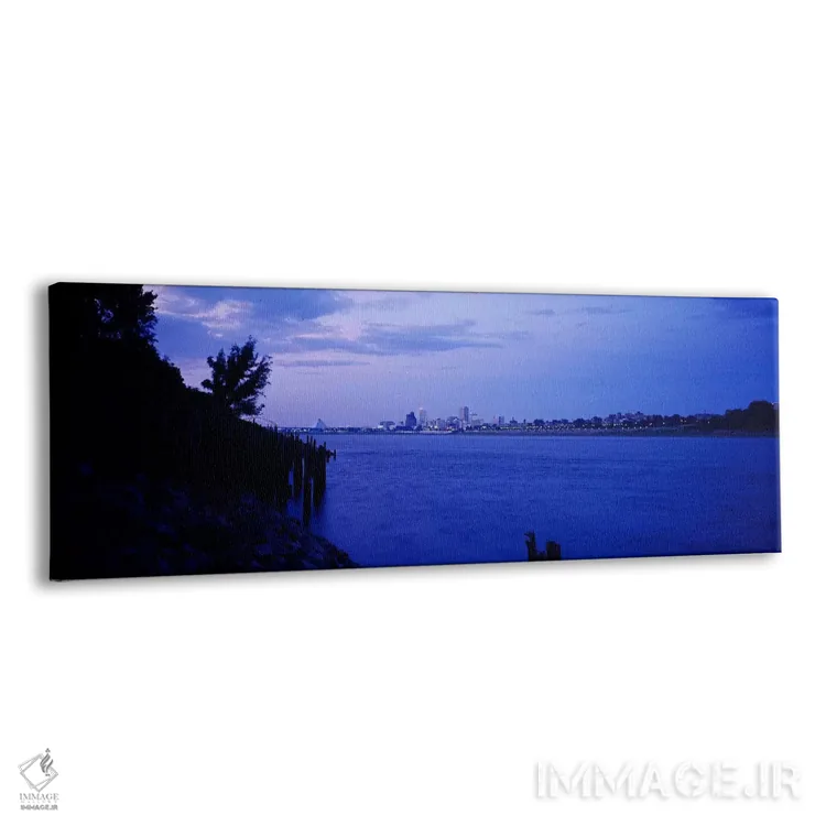 تابلو دکوراتیو Mississippi River, Memphis, Shelby County, Tennessee, U… اثر پانورامیک ایمجز - نمای پرسپکتیو محصول
