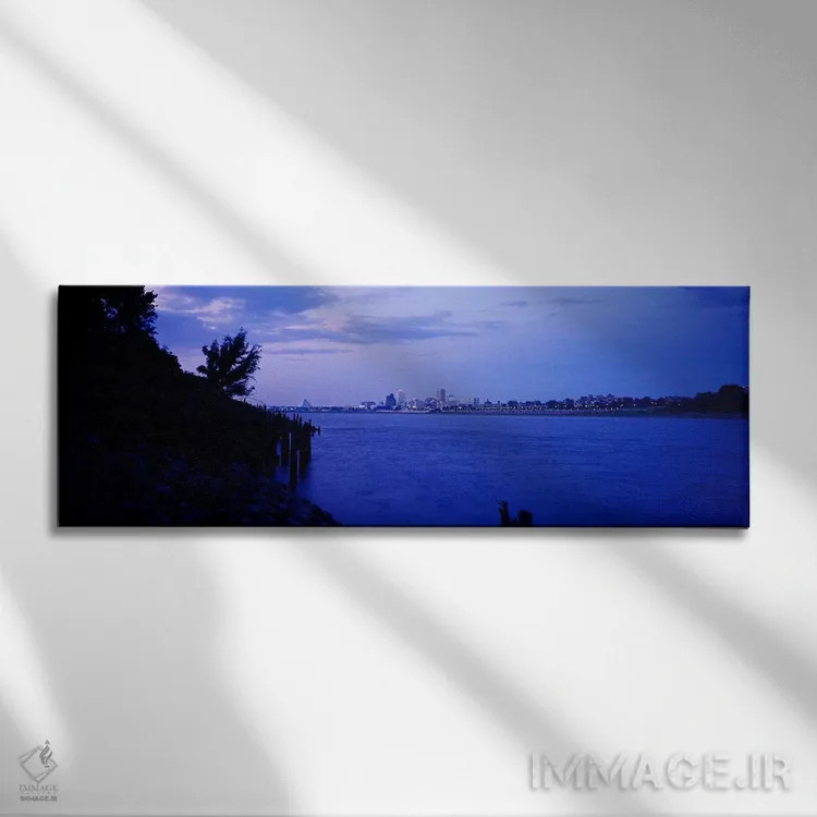تابلو دکوراتیو Mississippi River, Memphis, Shelby County, Tennessee, U… اثر پانورامیک ایمجز - نمای روبهرو روی دیوار