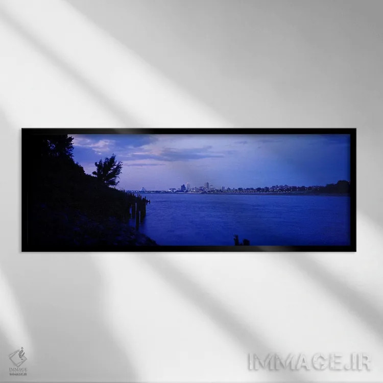 تابلو دکوراتیو Mississippi River, Memphis, Shelby County, Tennessee, U… اثر پانورامیک ایمجز - نمای قابدار مشکی