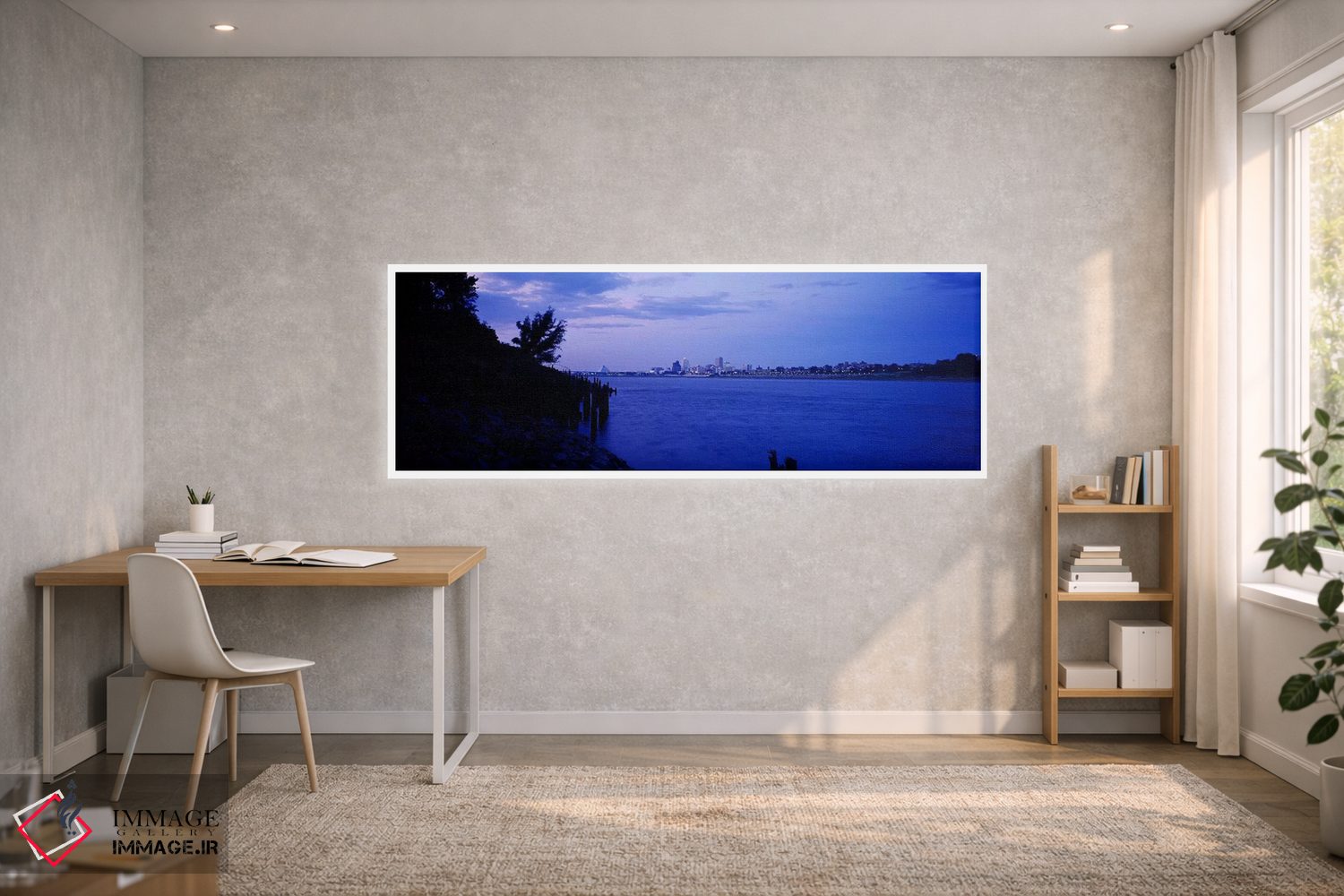 تابلو دکوراتیو Mississippi River, Memphis, Shelby County, Tennessee, U… اثر پانورامیک ایمجز - D1W