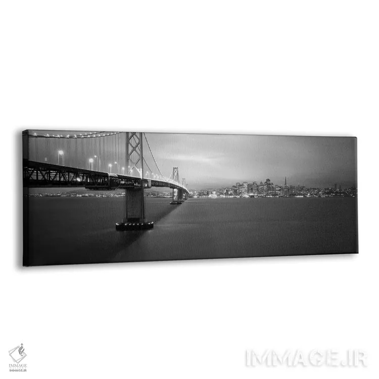 تابلو دکوراتیو San Francisco, California, USA,نمای پایین از پل معلق رو… اثر پانورامیک ایمجز - نمای پرسپکتیو محصول