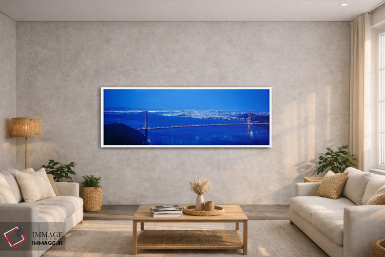 تابلو دکوراتیو Golden Gate Bridge, San Francisco, California, USA,نمای… اثر پانورامیک ایمجز - D2W
