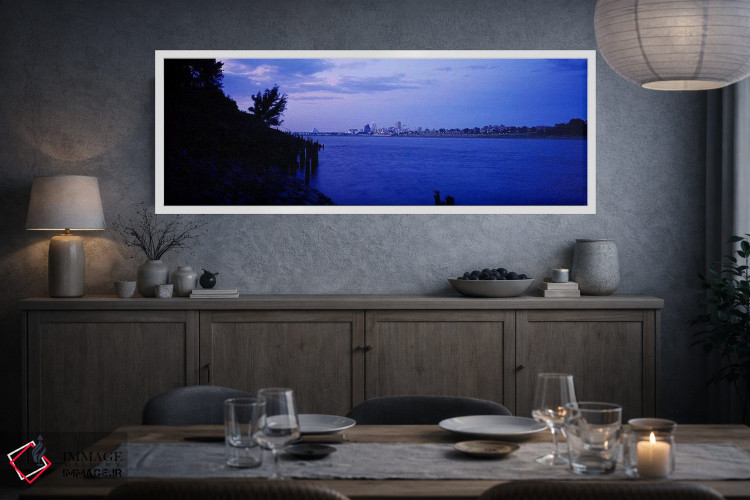 تابلو دکوراتیو Mississippi River, Memphis, Shelby County, Tennessee, U… اثر پانورامیک ایمجز - D3W