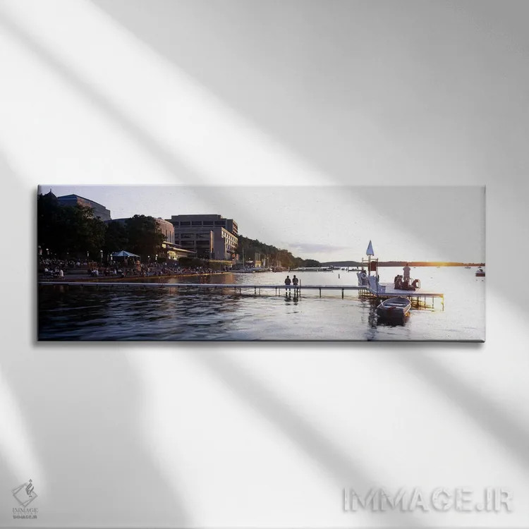 تابلو دکوراتیو Lake Mendota, University of Wisconsin, Memorial Union… اثر پانورامیک ایمجز - نمای روبهرو روی دیوار