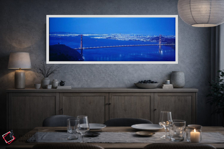 تابلو دکوراتیو Golden Gate Bridge, San Francisco, California, USA,نمای… اثر پانورامیک ایمجز - D3W